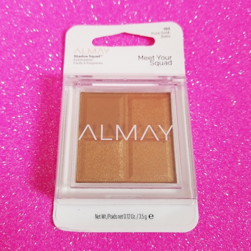 2 Pack‎ Almay Meet My Squad Eye Shadow Pure Gold Baby-150